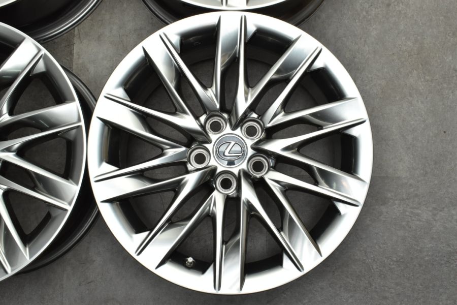 美品】レクサス LS バージョンL 純正 ノイズリダクション 19in 8J +25