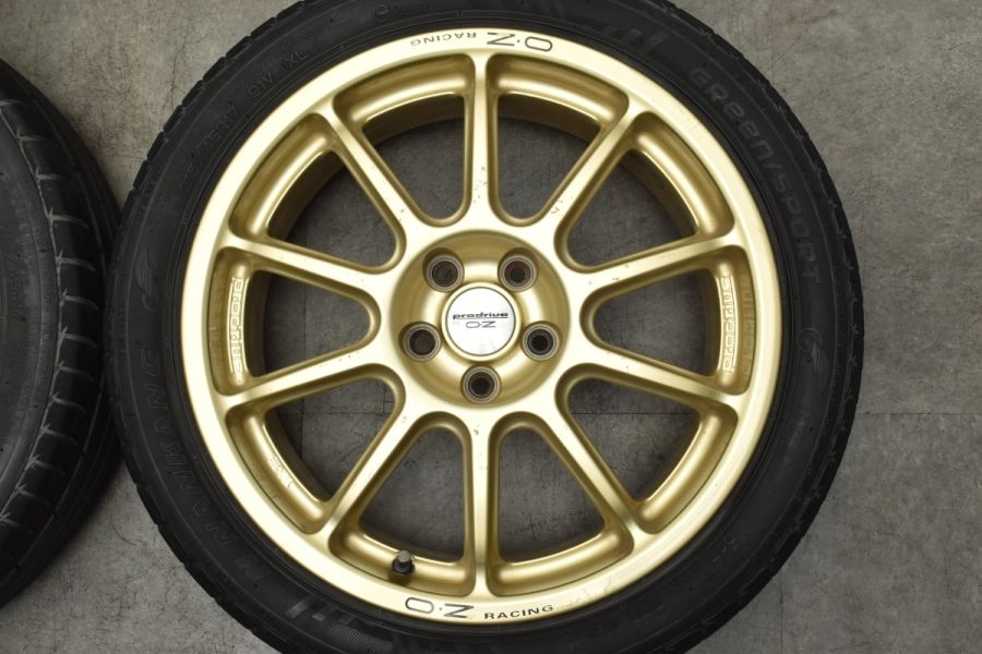 【Prodrive】プロドライブ P-WRC1 17in 7J +52 PCD100 ナンカン 215/45R17 インプレッサ レガシィ BRZ  86 プリウス カローラスポーツ