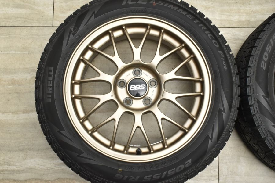 鍛造】スバル 純正 オプション BBS RG362 16in 6.5JJ +48 100
