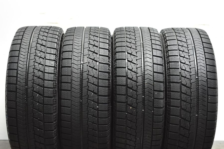 美品 バリ溝 ブリヂストン スタッドレス VRX 205/55R16 アルミホイール