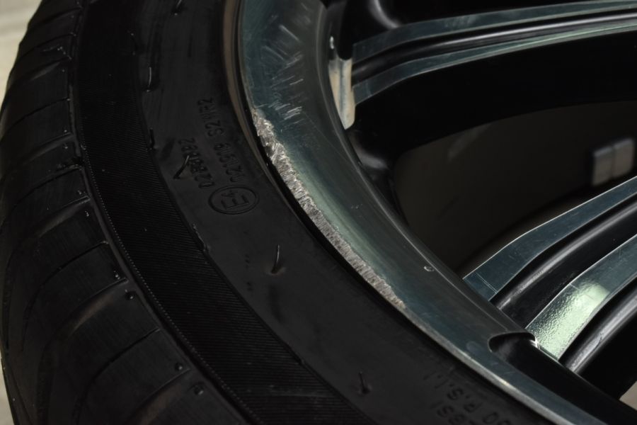 【アルファード ヴェルファイアに】バーンズテック VR-01 19in 7.5J +48 PCD114.3 ハイフライ/SUNFULL  245/40R19 エルグランド