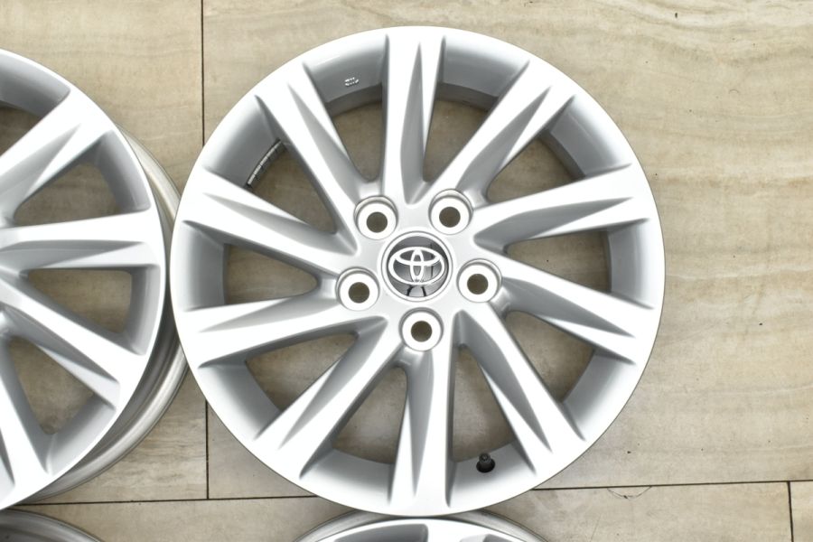ノア　④ 新車外し 美品】トヨタ 90 ノア 純正 16in 6J +40 PCD114.3 4本