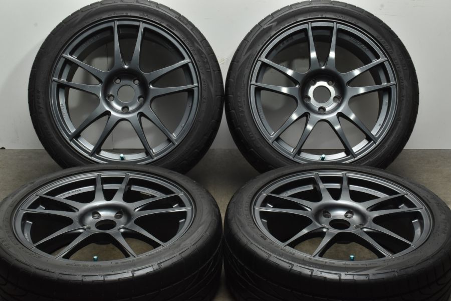 【程度良好品】ディレッツァ RSC 17in 7J +48 PCD100 ピンソ PS91 215/45R17 インプレッサ レガシィ BRZ 86  プリウス カローラスポーツ