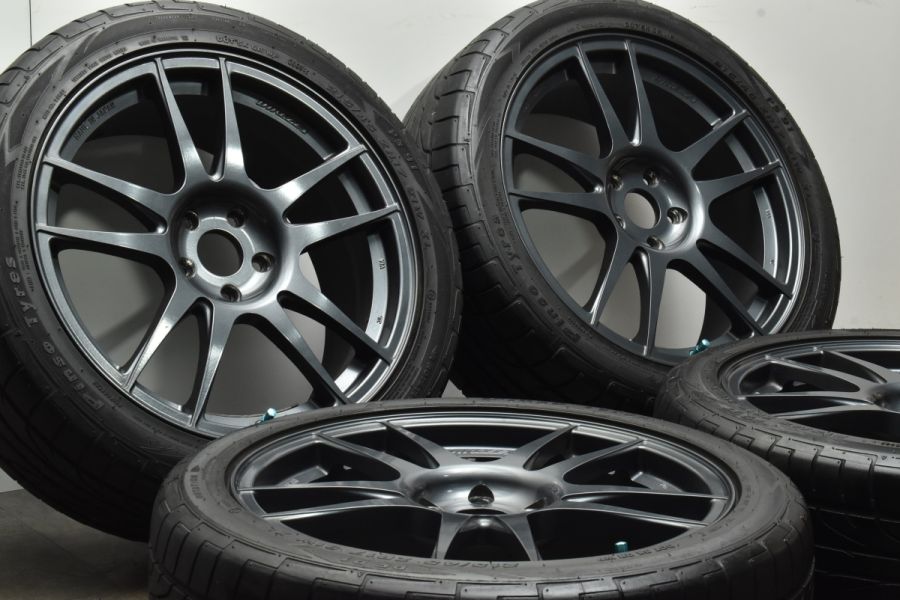 【程度良好品】ディレッツァ RSC 17in 7J +48 PCD100 ピンソ PS91 215/45R17 インプレッサ レガシィ BRZ 86  プリウス カローラスポーツ