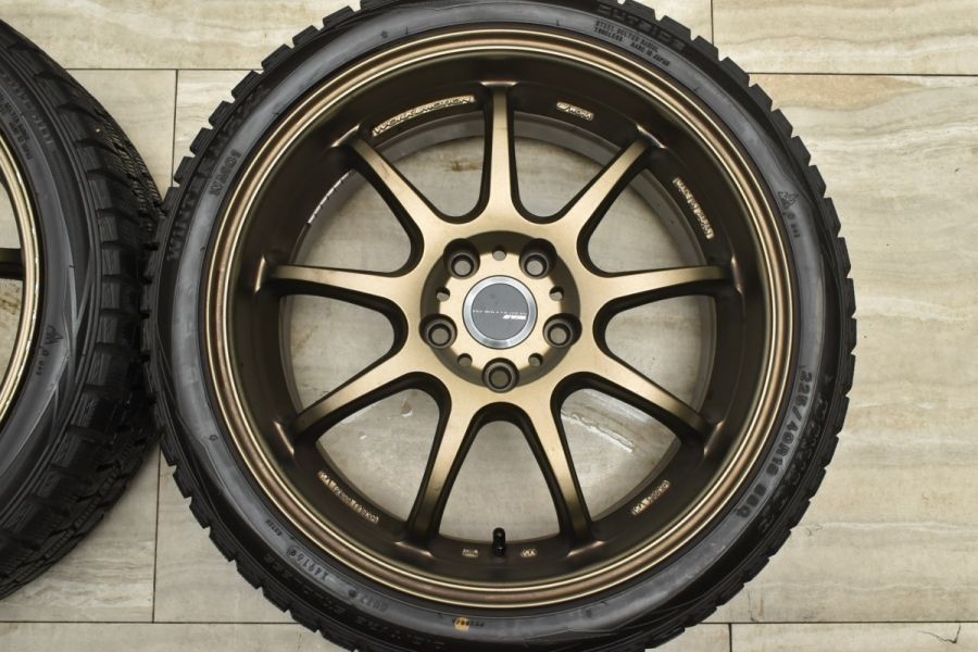 程度良好】WORK エモーションD9R 18in 7.5J+47 PCD112