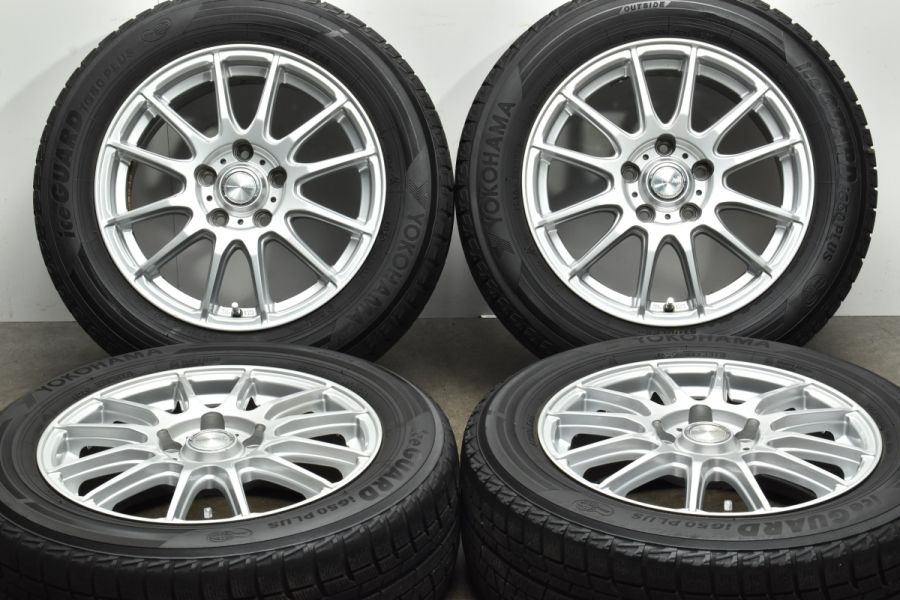 GRASS 16in 6.5J +48 PCD114.3 ヨコハマ アイスガード5PLUS iG50+ 205  