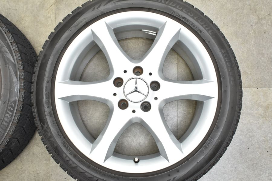 正規品】ベンツ W203 Cクラス 純正 17in 7.5J +36 8.5J +34 PCD112