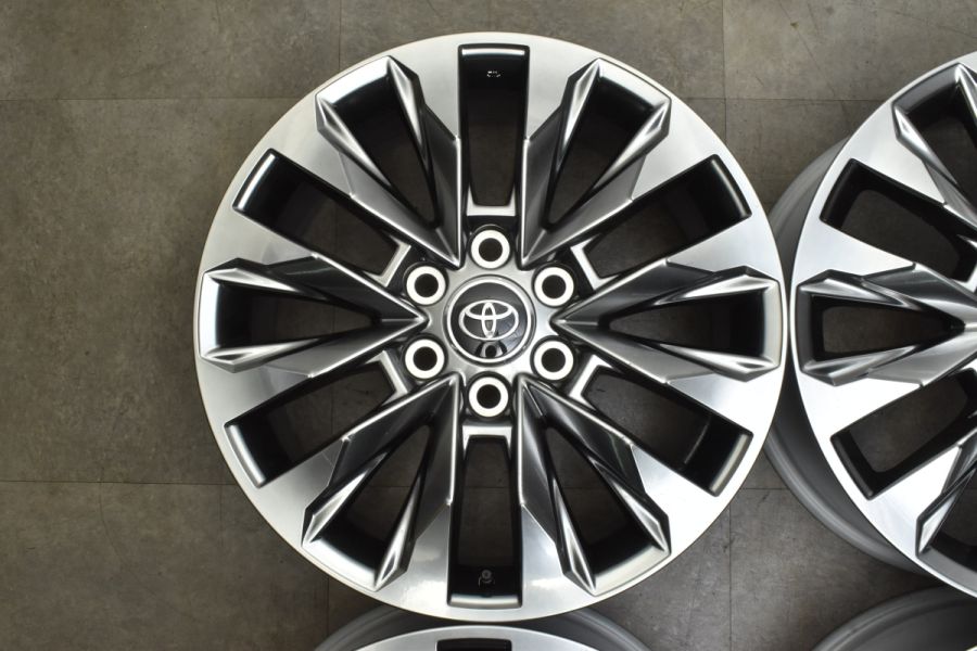 新車外し品】トヨタ ランドクルーザー 300 ZX 純正 20in 8J +60 PCD139