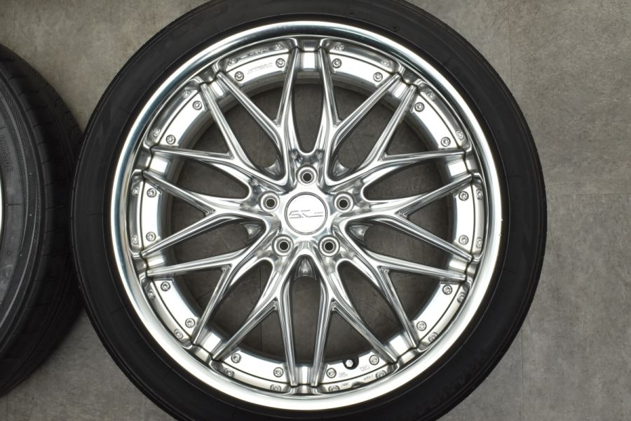 人気ホイール】WORK シュヴァート クヴェル 20in 8.5J +38 PCD114.3 トランパス LuII 245/40R20 バリ溝  アルファード エルグランド 中古 タイヤホイールセット | パーツ販売ナンバーワン