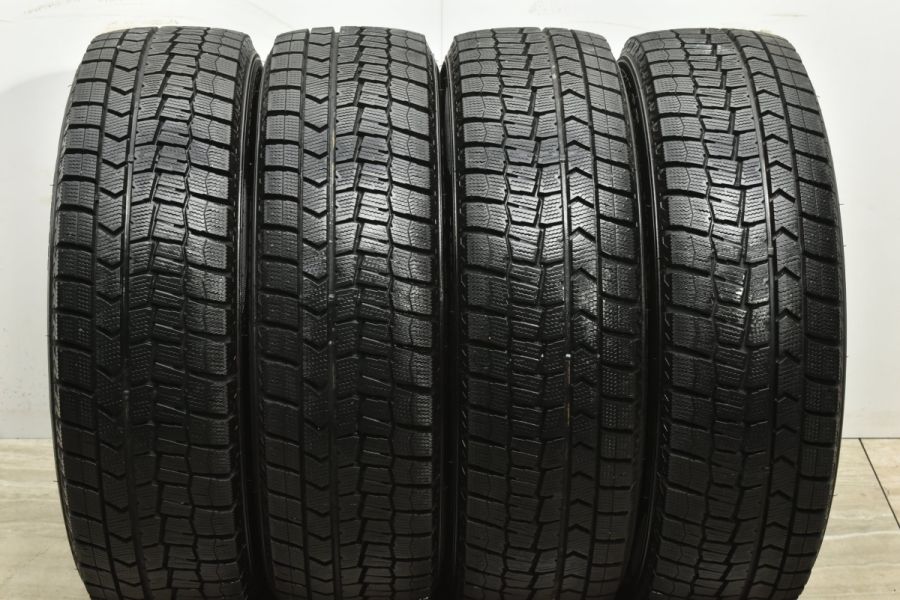 バリ溝 美品】スマック ヴァルキリー 17in 6J +40 PCD100 ダンロップ