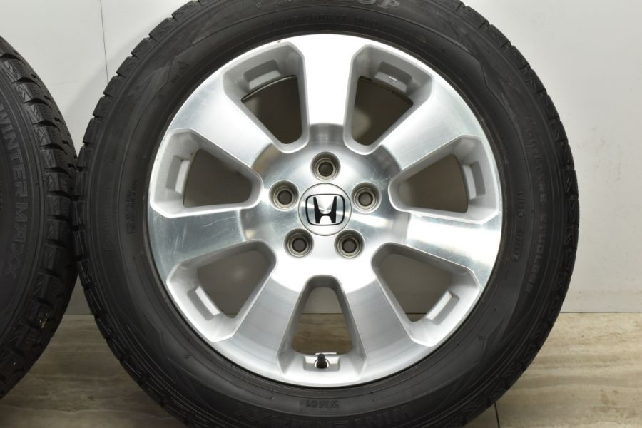 ホンダオデッセイ純正ホイール 冬タイヤダンロップ 17インチ 215