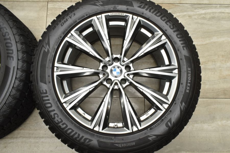 バリ溝 美品】ケレナーズ X-LINE 20in 9J +35 PCD112 ブリヂストン ブリザック DM-V3 275/50R20 BMW X7  iX 純正サイズ スタッドレス 中古 スタッドレスタイヤホイールセット | パーツ販売ナンバーワン