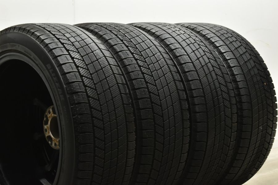 【2022年製 バリ溝 VRX3付 美品】ストレンジャー 18in 7.5J +38 PCD114.3 ブリヂストン 235/45R18 マークX  クラウン アコード オデッセイ