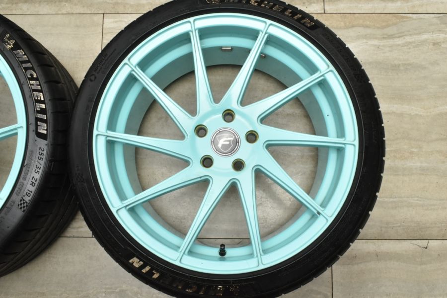 希少品】フォージスター F10D 19in 9J +27 PCD112 ミシュラン