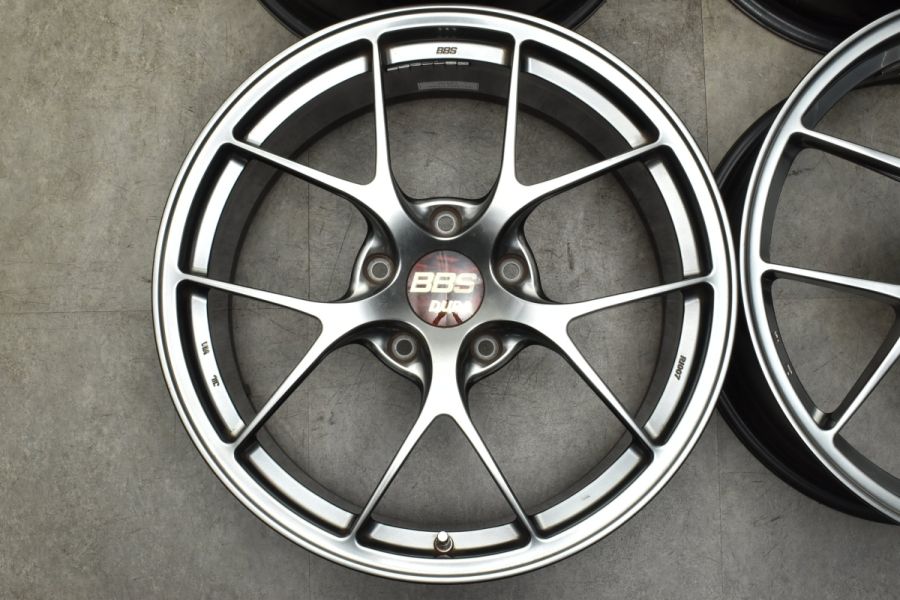 超超ジュラルミン 鍛造品】BBS RI-D 19in 8.5J+53 11J+63 PCD130 4本セット RI007 RI008 ポルシェ 911  991 997 996 カレラ 希少品 中古 ホイールのみ | パーツ販売ナンバーワン