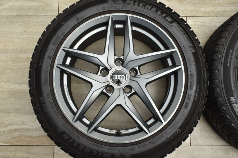 バリ溝 美品】ボルベット 17in 7.5J +29 PCD112 ミシュラン X バリ溝 美品】ボルベット 17in 7.5J +29 PCD112 ミシュラン X