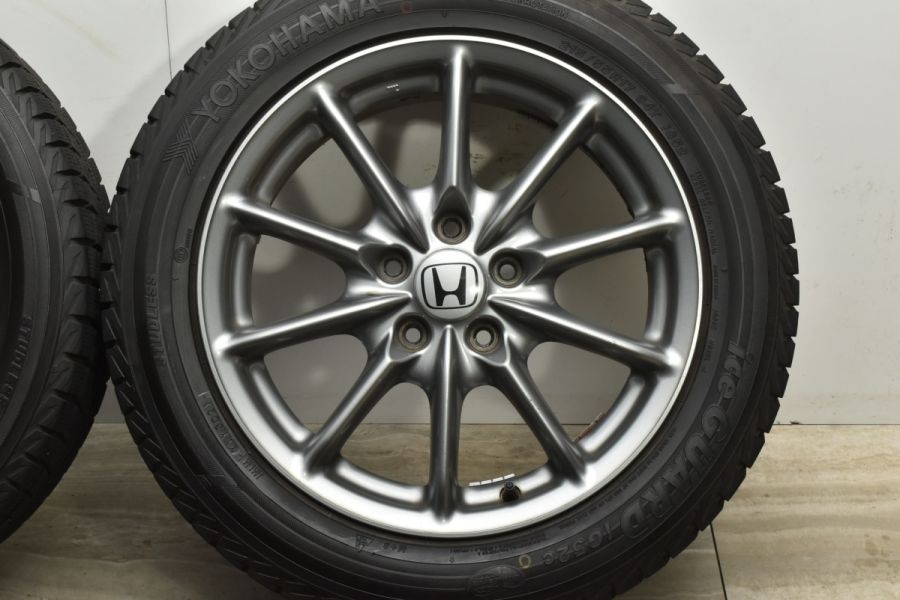 バリ山】オデッセイRA8アブソ純正ホイール+スタッドレス215/55R17