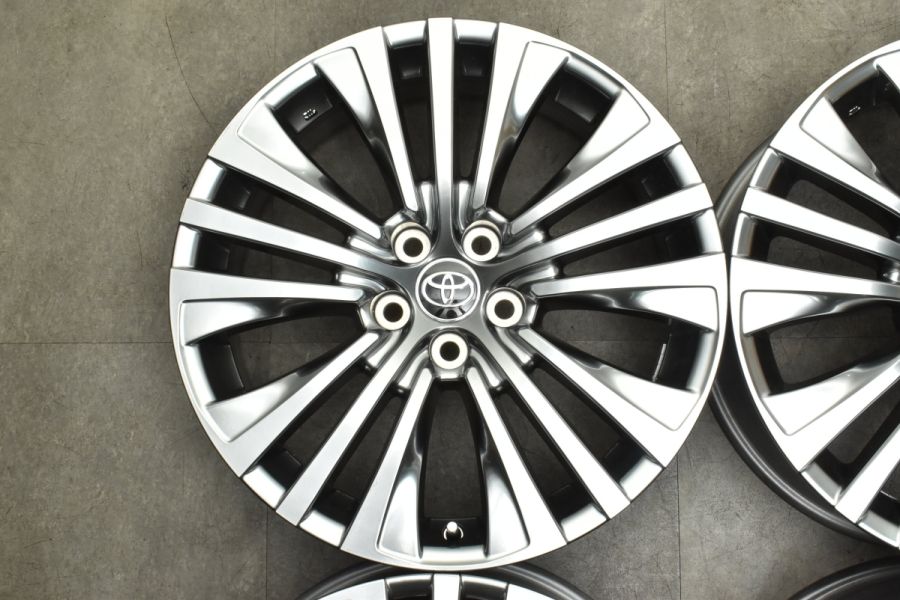 トヨタ ハリアー80 Zレザーパッケージ 純正タイヤ アルミホイール4本