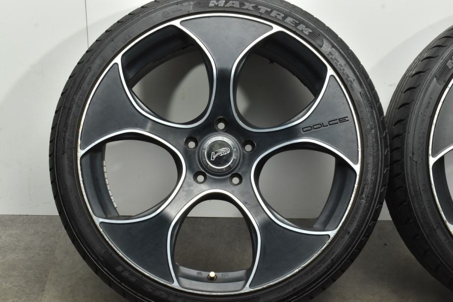 ベルサス ドルチェ オッティモ 19in 8J +45 PCD114.3 マックストレック 235/35R19 カムリ クラウン プリウスα  スカイライン