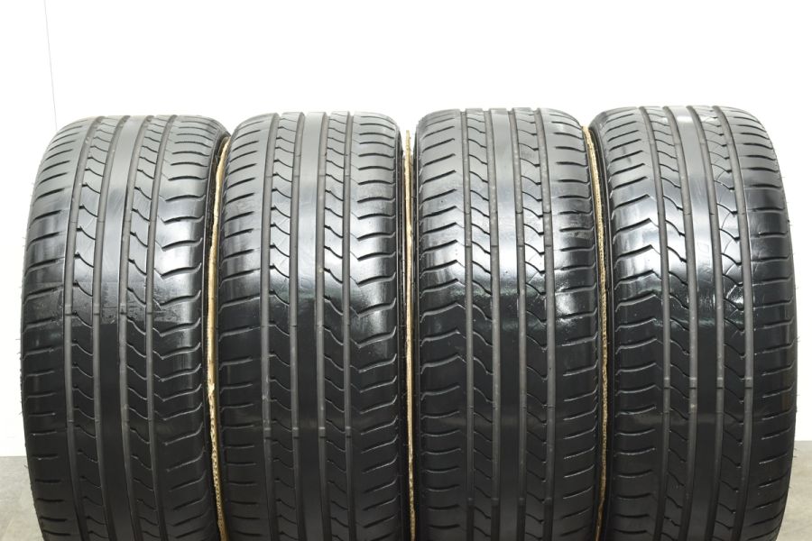 ベルサス ドルチェ オッティモ 19in 8J +45 PCD114.3 マックストレック 235/35R19 カムリ クラウン プリウスα  スカイライン