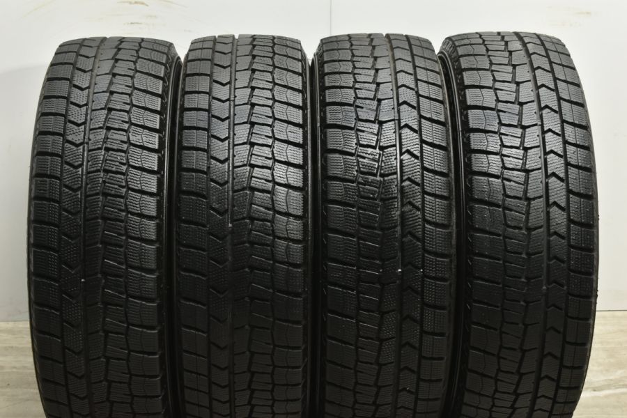 2022年製 バリ溝 美品】WAREN 15in 5.5J +38 PCD100 ダンロップ WM02