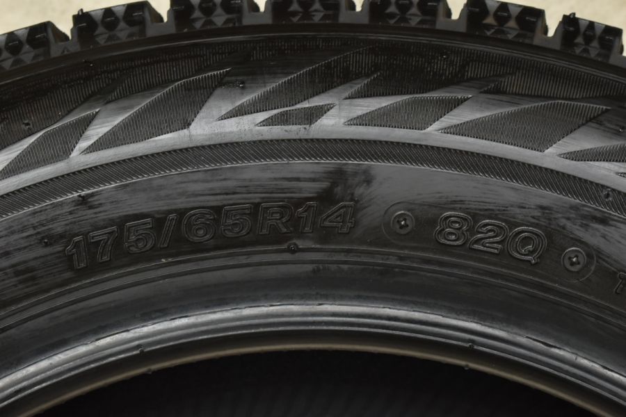 【2022年製 走行僅か超バリ溝】ブリヂストン ブリザック VRX2 175/65R14 4本 パッソ ヴィッツ ノート フィット キューブ ノート  デミオ