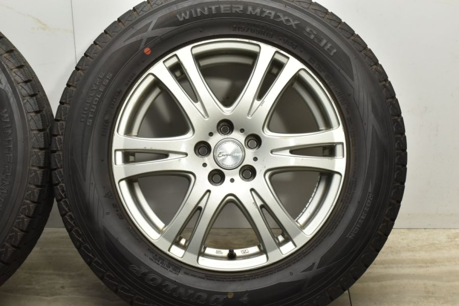 バリ溝】Exceeder 16in 6.5J +48 PCD100 ダンロップ ウインター
