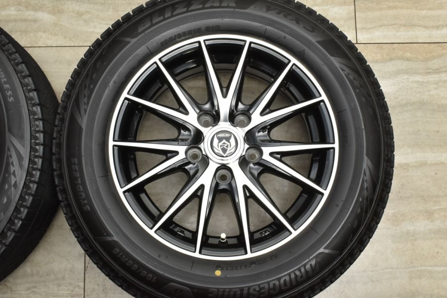 2022年製バリ溝 VRX3付 美品】RIZLEY 15in 6J +43 PCD114.3