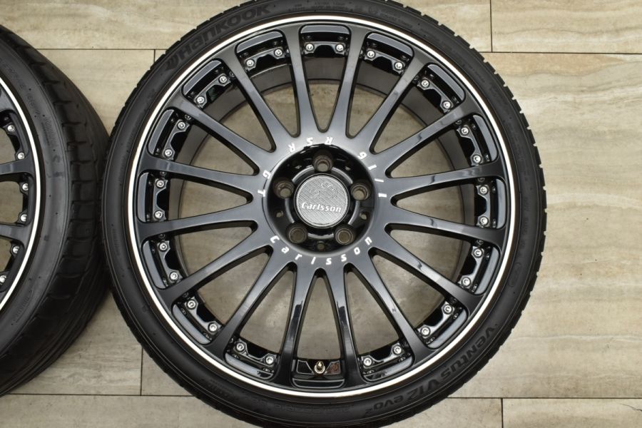 2022年製 バリ溝】Calsson カールソン1/16 GT RSR 19in 8J +45 PCD112