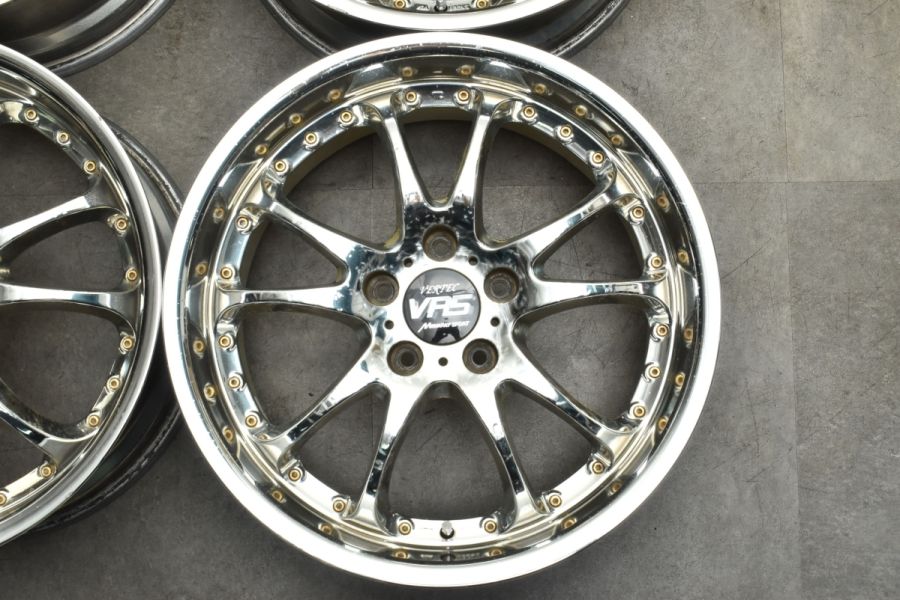 リペアベースに】VERTEC VRS 18in 7.5J +43 PCD114.3 4本セット