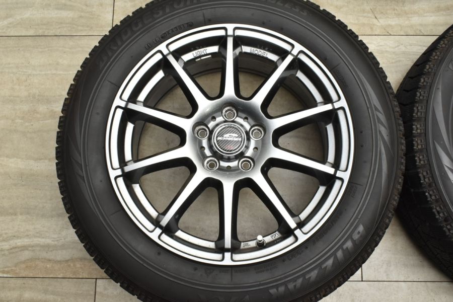 美品】シュナイダー 17in 7J +53 PCD114.3 ブリヂストン ブリザック VRX 215/60R17 レクサスUX C-HR エスティマ  オデッセイ MPV 中古 スタッドレスタイヤホイールセット | パーツ販売ナンバーワン