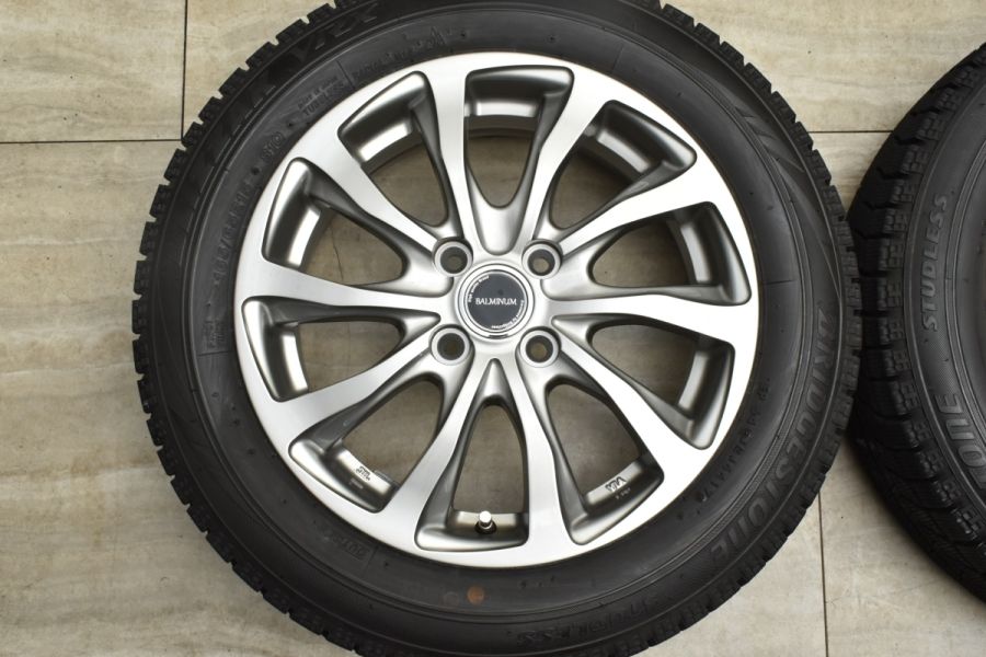 ブリヂストンバルミナT10　ブリザックVRX２17インチタイヤホイールセット美品 ブリヂストンバルミナT10 ブリザックVRX217インチタイヤホイール