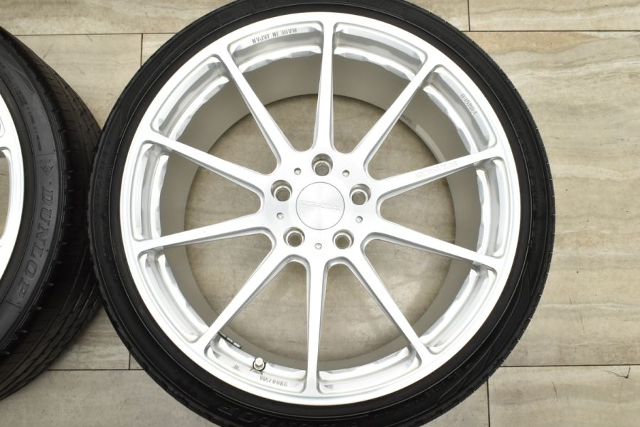 鍛造】プロドライブ GC-0100 19in 9.5J+40 PCD114.3 2021年製 ダンロップ 245/35R19 レクサス IS クラウン  マークX スカイライン バリ溝 中古 タイヤホイールセット | パーツ販売ナンバーワン