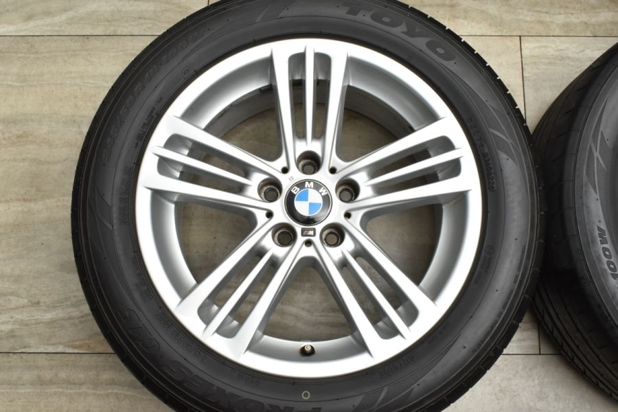 【ホイールのみ販売可能】BMW F25 X3 Mスポーツ 純正 18in 8J +43 PCD120 スタースポーク368M トーヨー  245/50R18 ノーマル戻し 7844249