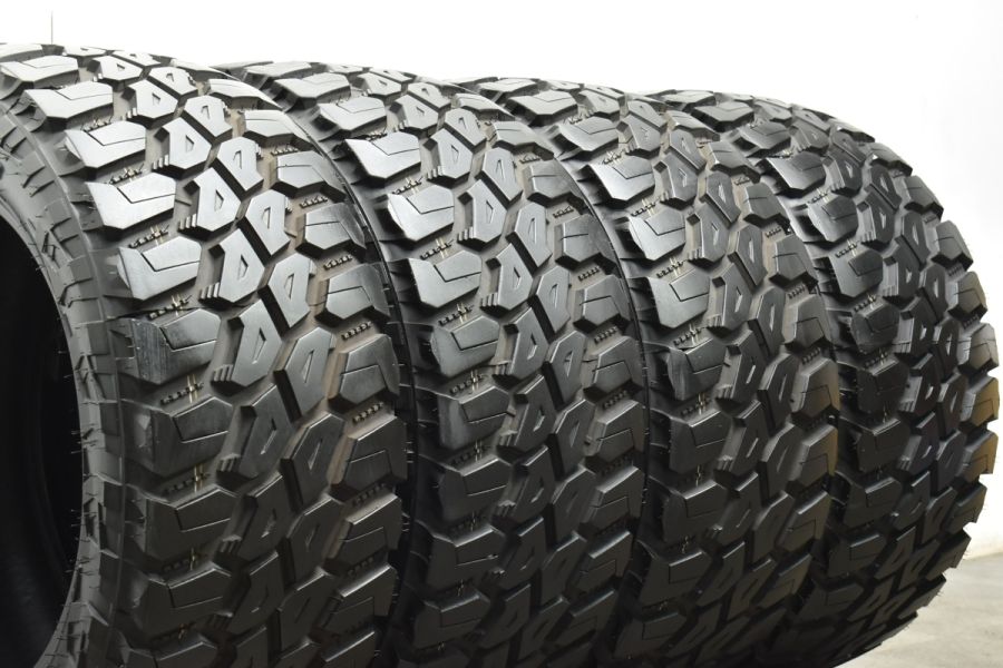 希少サイズ バリ溝 ホワイトレター】MONSTA モンスタ エクストリーム マッド 33x12.50R20LT 121Q 4本 プラド ハイラックス  リフトアップ 中古 タイヤのみ | パーツ販売ナンバーワン