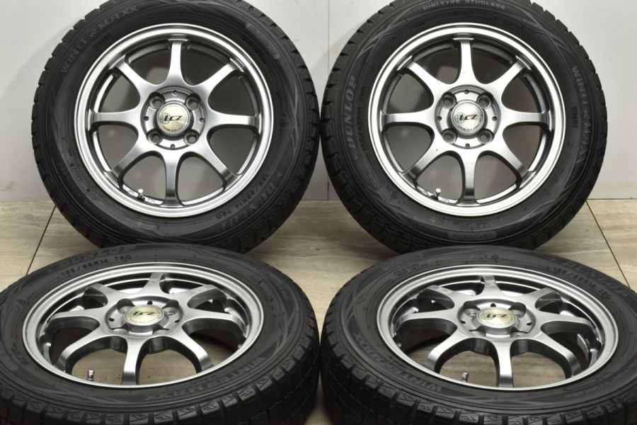 バリ溝】LCZ 14in 4.5J+45 PCD100 ダンロップ ウィンターマックス WM01 165/65R14 ソリオ タンク パッソ ルーミー  トール 中古 スタッドレスタイヤホイールセット | パーツ販売ナンバーワン