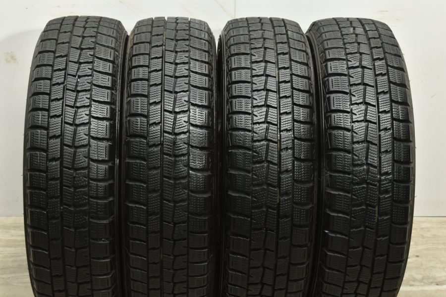 バリ溝】LCZ 14in 4.5J+45 PCD100 ダンロップ ウィンターマックス WM01