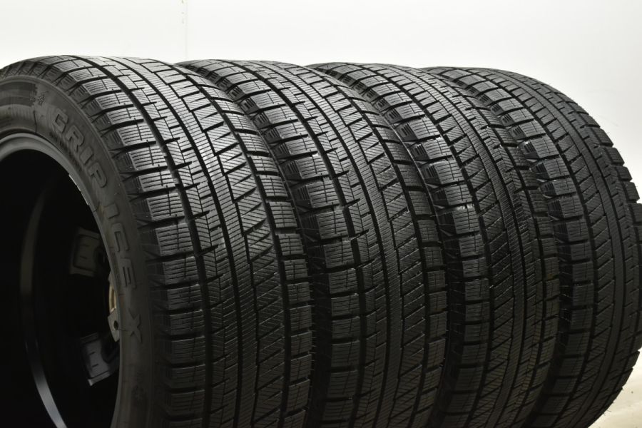 バリ溝】B-MUD Z 17in 7J+53 PCD114.3 2021年製 グリップマックス