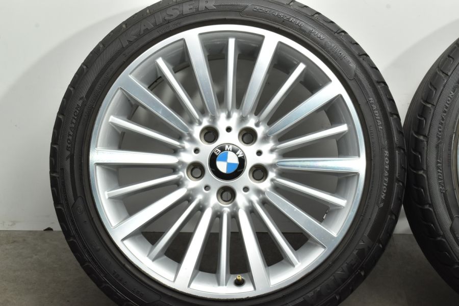 マルチスポーク416】BMW F30 F31 3シリーズ 純正 18in 8J +34 PCD120