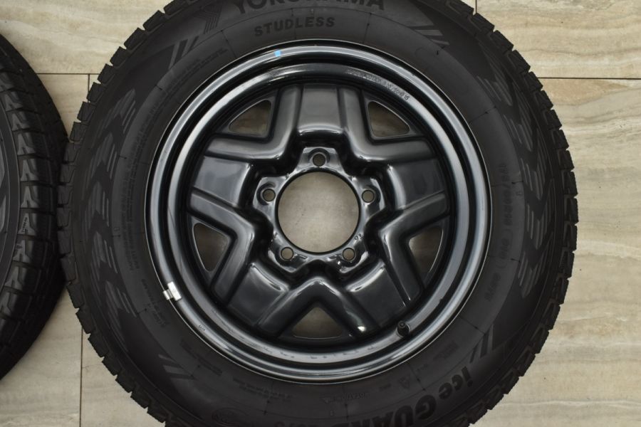 バリ溝 美品】スズキ JB64 ジムニー 純正 16in 6.5J +22 PCD139