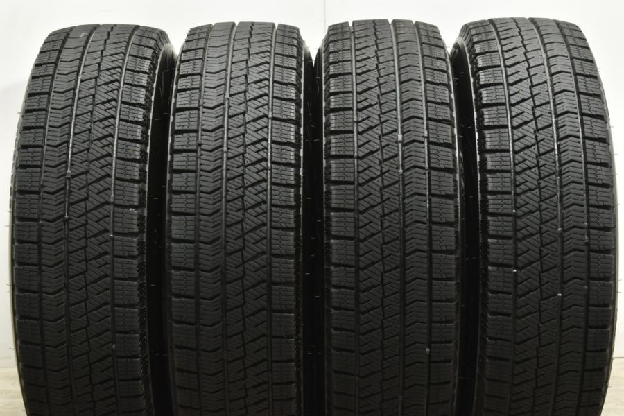 【バリ溝美品】PREO 14in 5.5J+45 2021年製 ブリヂストン ブリザック VRX2 175/70R14 アクア ヤリス ヴィッツ  フィット キューブ