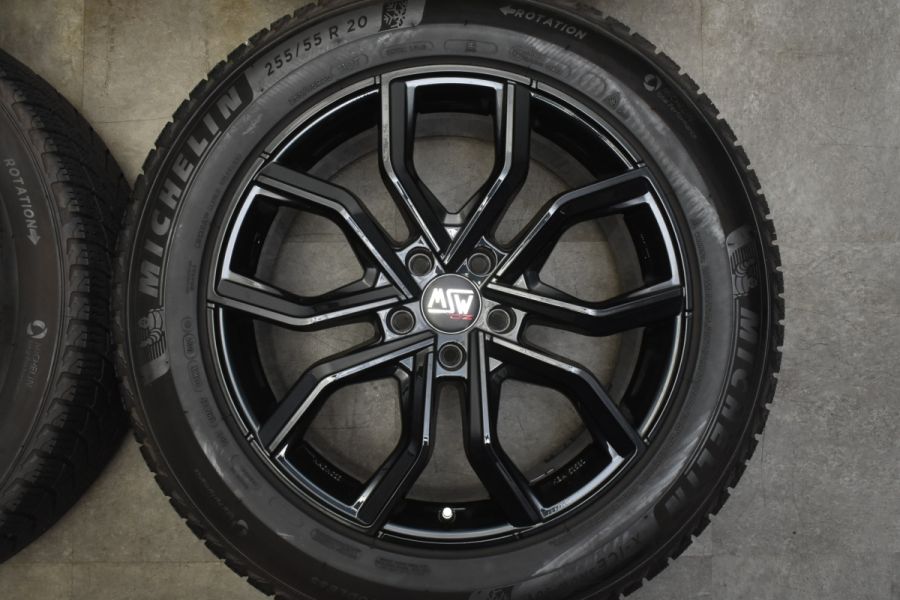 バリ溝 美品】OZ MSW 41 20in 8.5J +45 PCD120 ミシュラン X-ICE SNOW SUV 255/55R20 110T  レンジローバー スポーツ ディスカバリー5 中古 スタッドレスタイヤホイールセット | パーツ販売ナンバーワン