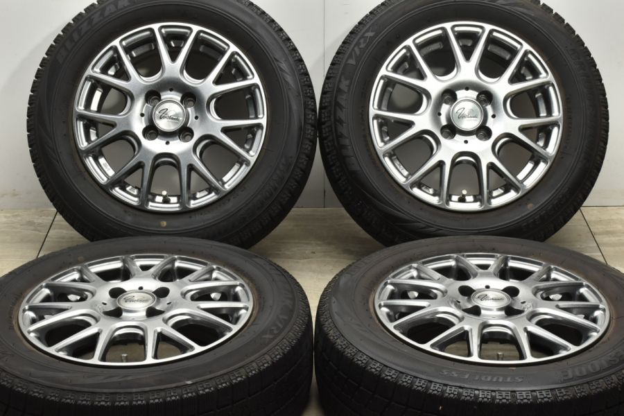 程度良好品】ヴェルサンディ 14in 5.5J +45 PCD100 VRX 175/65R14