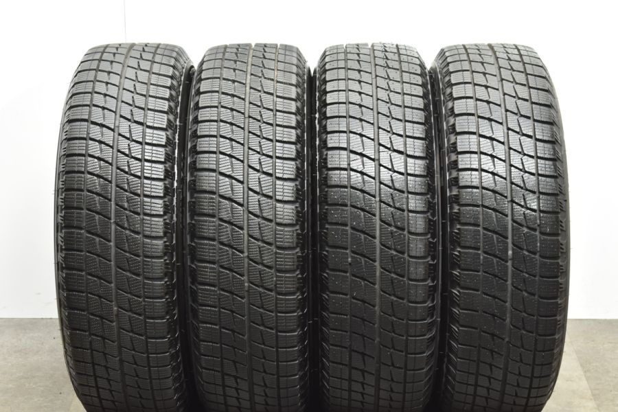 【2022年製 バリ溝】ホンダ フリード 純正 15in 5.5J +50 PCD100 アイスエスポルテ 185/65R15 フィット インサイト  ENKEI製