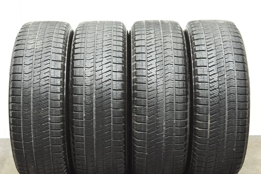 【バリ溝】SEIN SV 16in 6.5J +53 PCD114.3 2021年製 ブリヂストン ブリザック VRZ2 215/60R16  エスティマ オデッセイ ヴェゼル CX-3 MPV