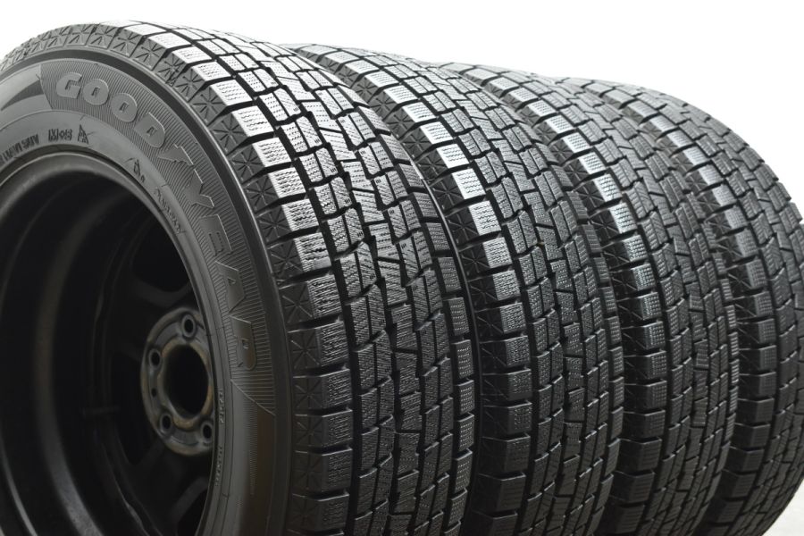 【バリ溝 美品】ジープ レネゲード 純正 16in 6.5 +40 PCD110 グッドイヤー アイスナビ SUV 215/65R16 JEEP  コンパス 流用