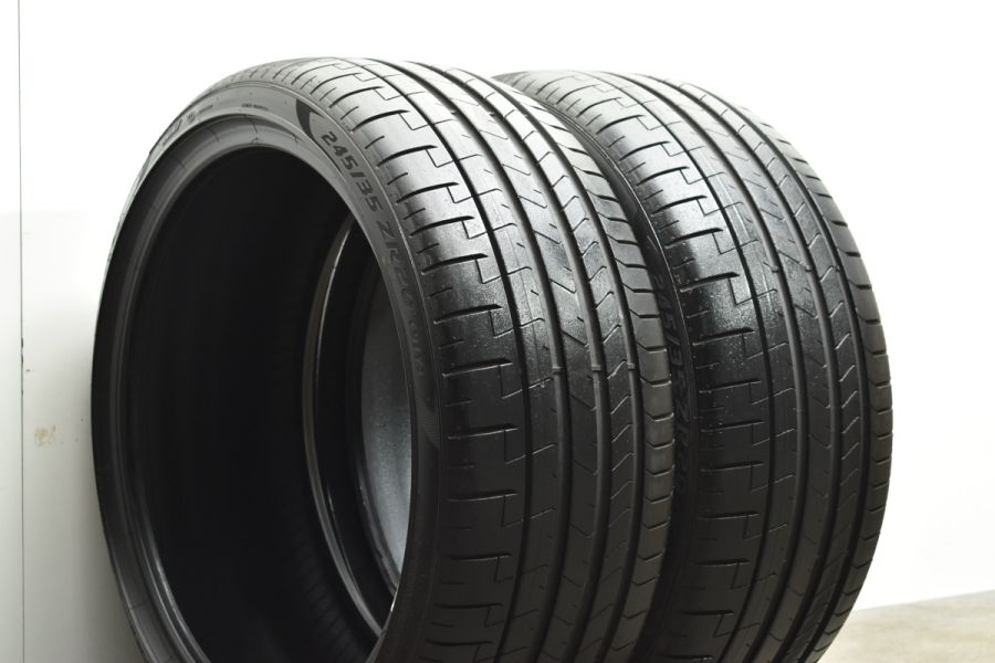 2022年製 バリ溝】ピレリ P-ZERO 245/35R20 2本販売 ポルシェ承認 911