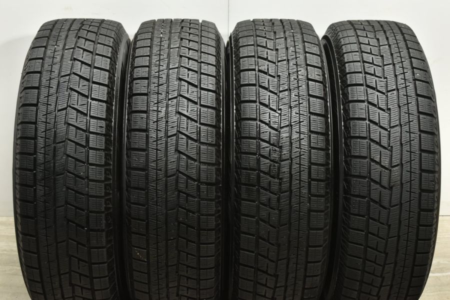 【バリ溝】ニッサン ノート 純正 14in 5.5J +40 PCD100 2021年製 ヨコハマ アイスガード6 iG60 185/70R14  ティーダ ウィングロード 流用