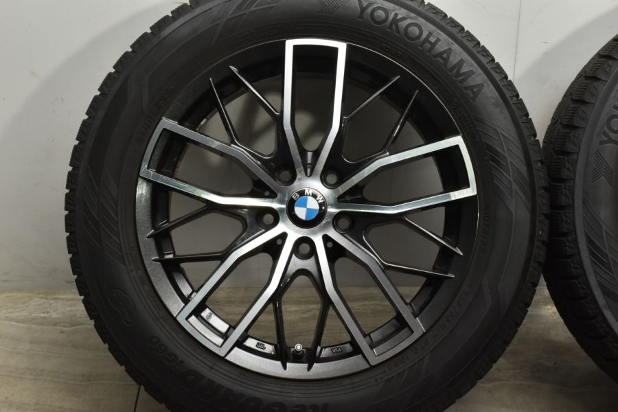 【BMW F48 X1 F39 X2 純正サイズ】ユーロバーン 17in 7.5J+52 PCD112 ヨコハマ アイスガード6 iG60  225/55R17 MINI F60ミニクロスオーバー