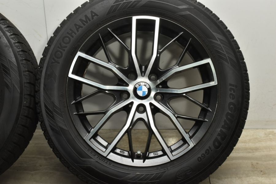 【BMW F48 X1 F39 X2 純正サイズ】ユーロバーン 17in 7.5J+52 PCD112 ヨコハマ アイスガード6 iG60  225/55R17 MINI F60ミニクロスオーバー